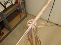 8ft Natural Tan 12 plait Morgan Style Indy Bullwhip 2 at 4ft D
